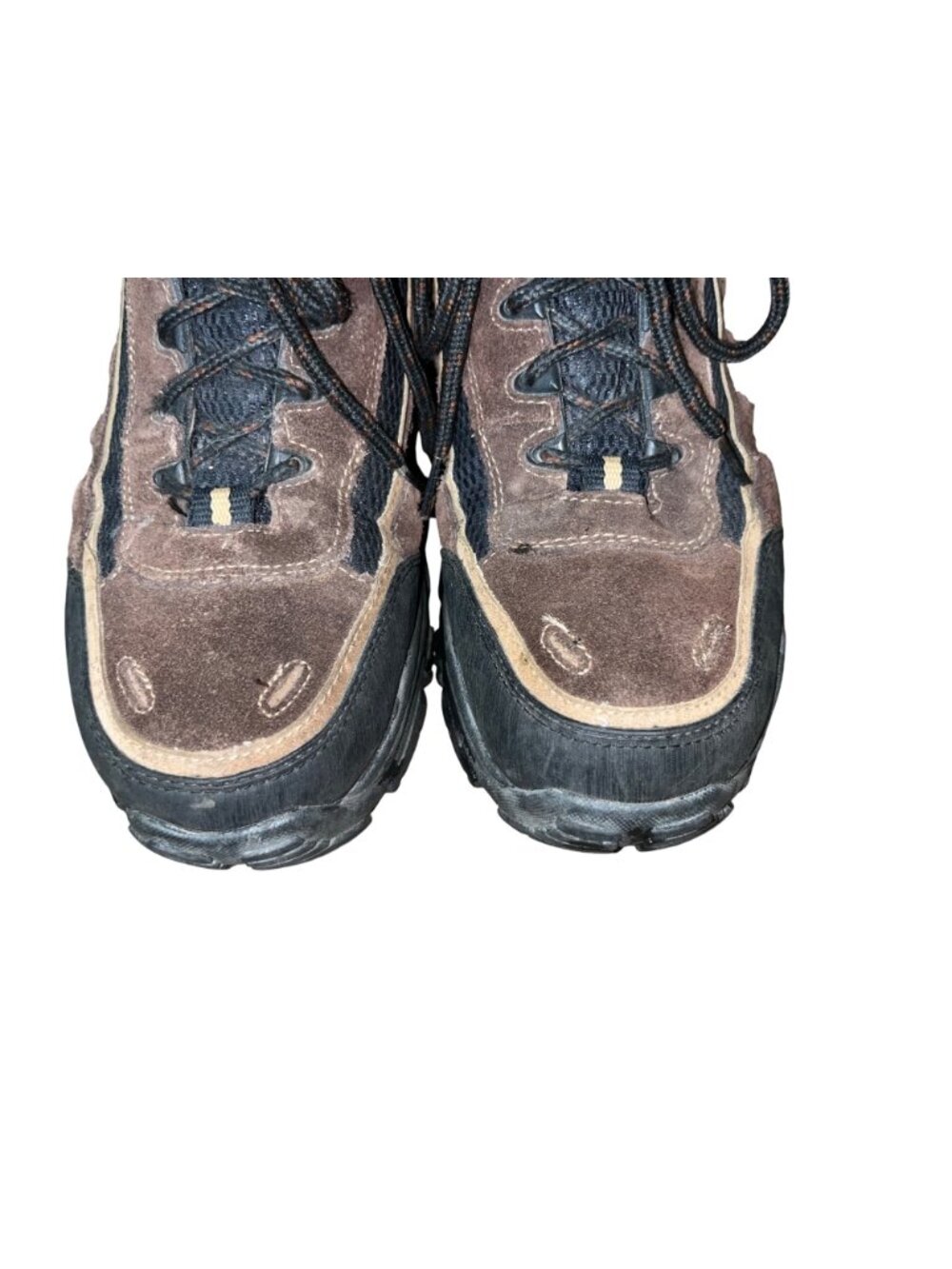 Earth Shoes Border Mens 12 Brown Black Leather Waterproof Hiking Boots 574976 Us - Picture 9 of 14